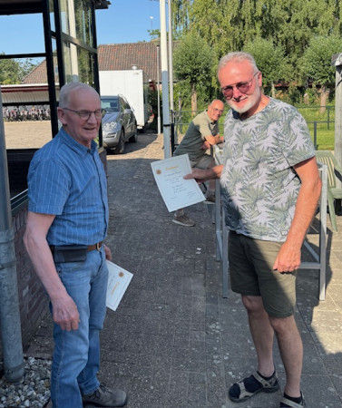 Peer Rombouts winnaar luchtbuks schieten......